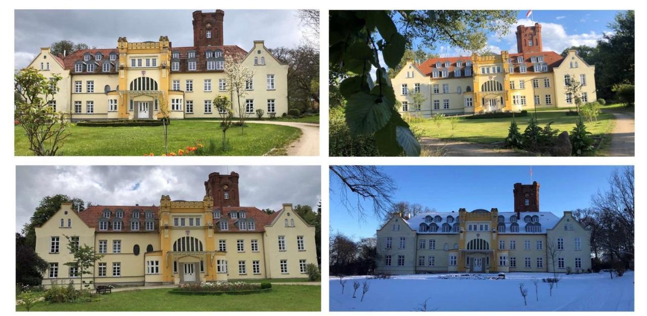 Schloss Lelkendorf Apartment Ulrichshusen Maisonette Fewo Mecklenburger Seenplatte Mit Dachterrasse Naehe Ostsee Екстериор снимка